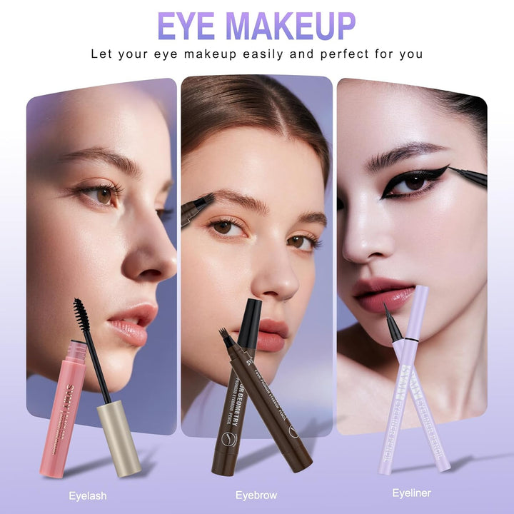 Kit de maquillaje para adolescentes, juego de maquillaje de regalo...