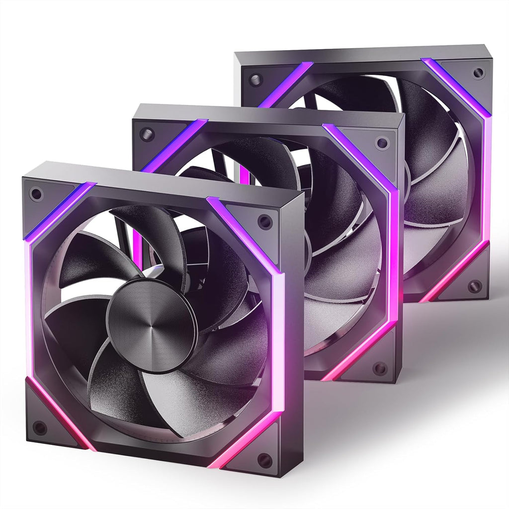 Asiahorse Nyota Ventilador de carcasa de 120 mm con refrigeración