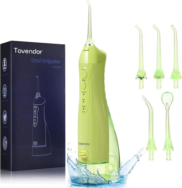 TOVENDOR - Público de dientes de agua eléctrica con hilo dental, ir...