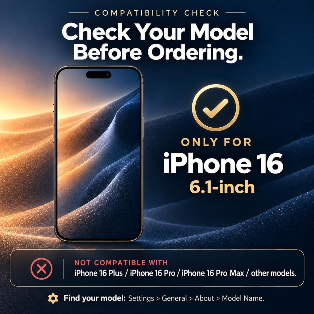 4+2 protectores de pantalla para iPhone 16 (6.1") HD transparente