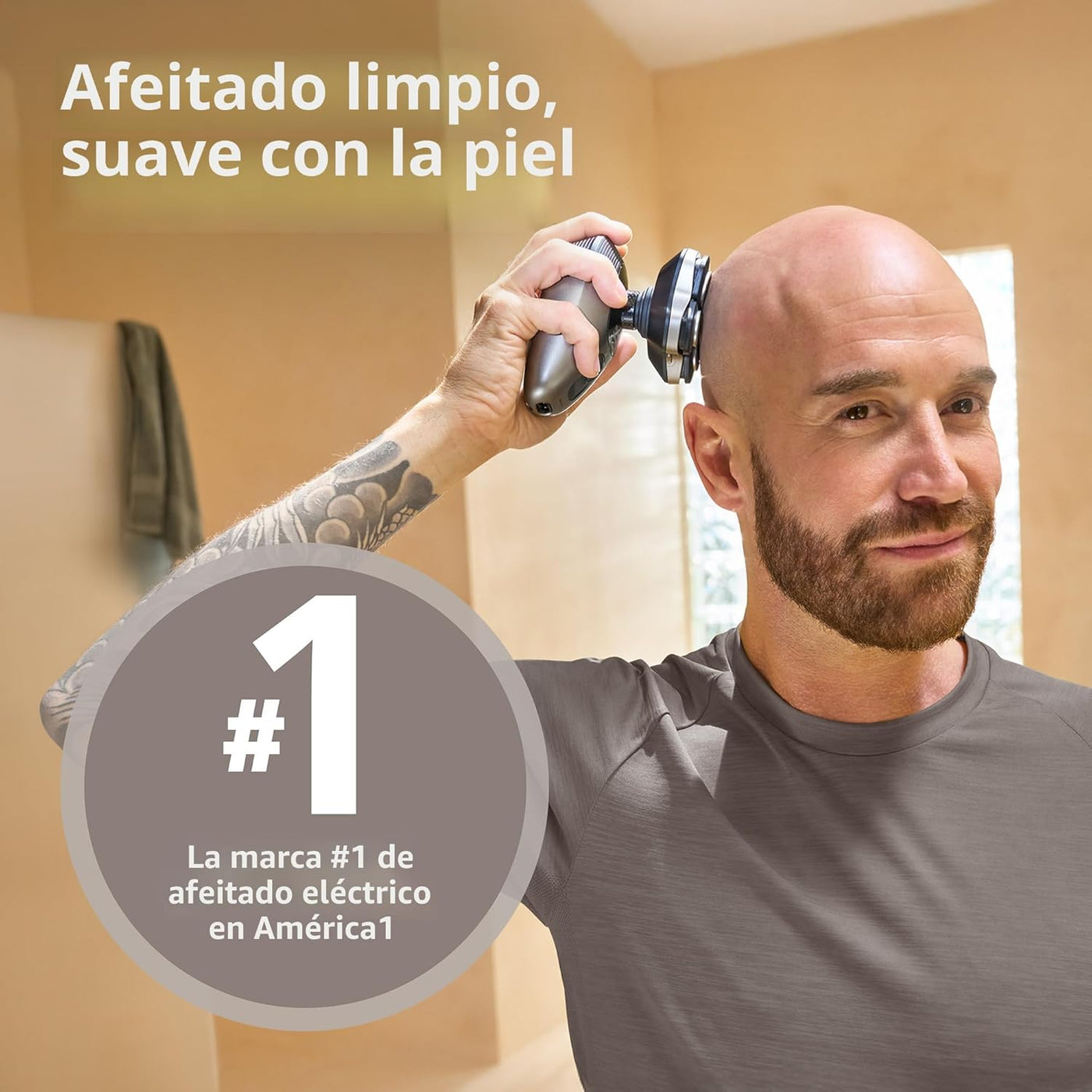 Philips Norelco Head Shaver Pro 9000 Series - Afeitadora de calaver...