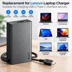 Cargador USB-C de 100 W para Lenovo IdeaPad 5 Pro 16 Yoga Slim 7 Pro 14IAP7
