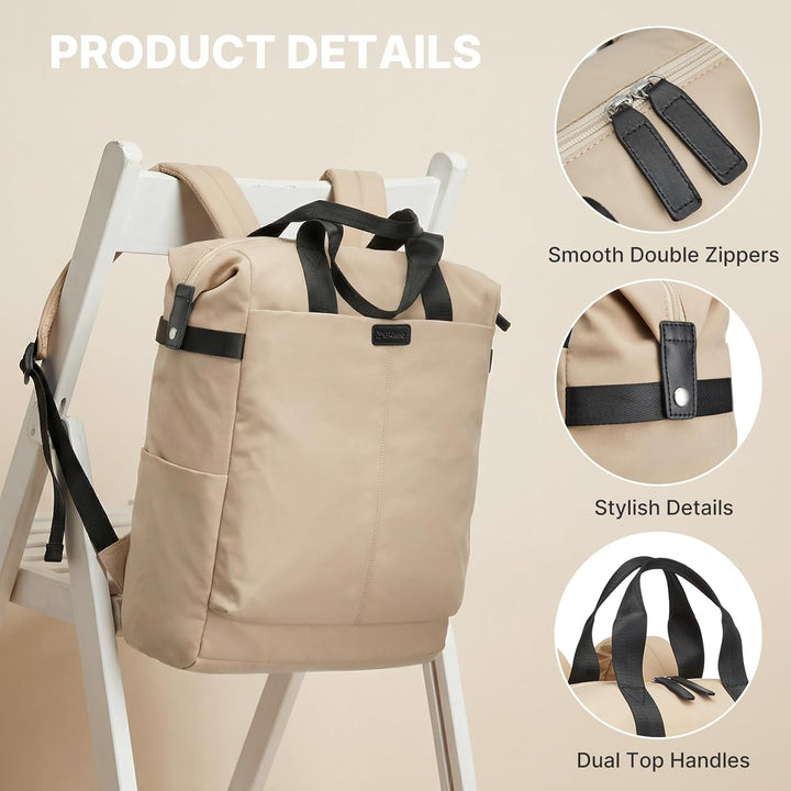 G4Free Mochila para laptop de 15.6 pulgadas para hombres y mujeres,...