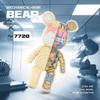 DAHONPA Conjunto de bloques de construcción micro mecánicos de animales con cerradura (7220 PIEZAS), decoración personalizada, regalo para adultos y niños