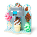 Melissa & Doug Juego de comida para jugar con dispensador de helado de