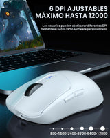 AULA SC580 Ratón Inalámbrico para Juegos, Ratón de Juego Tri-Modo 2...