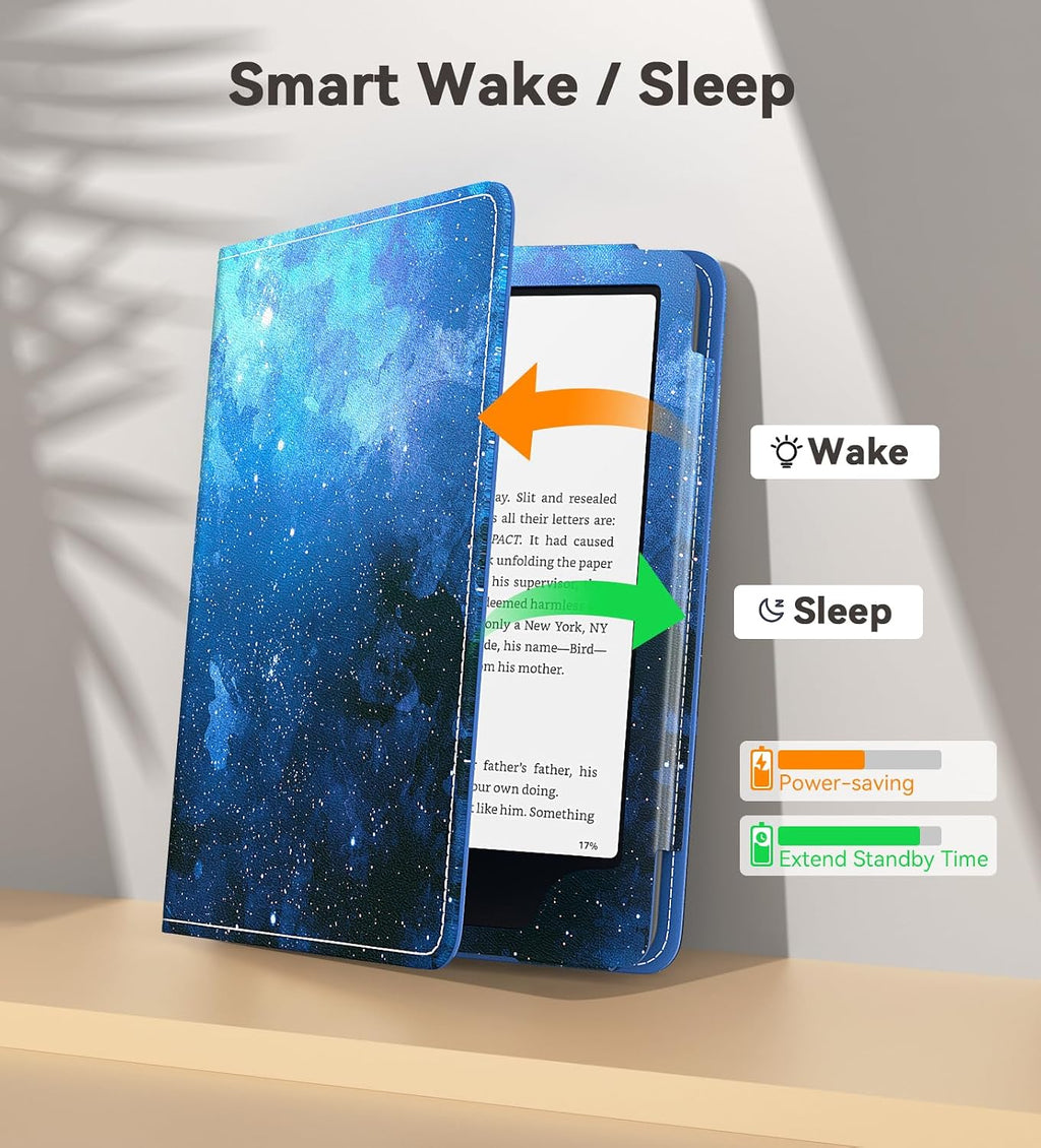MoKo Funda para lector de libros electrónicos de 7"/6.8" (12ª/11ª
