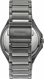 Evanston Reloj multifunción de acero inoxidable Gunmetal