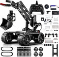 VANLINNY - Kit de brazo de robot de metal, tanque con orugas a control