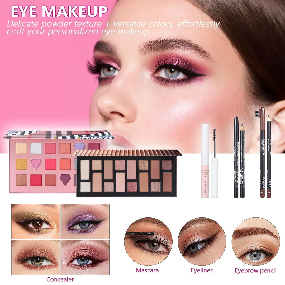 Kit de maquillaje para niñas, juego de maquillaje para adolescentes...