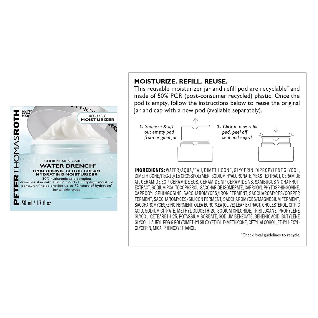 Peter Thomas Roth | Water Drench Hyaluronic Cloud Cream | Hidratant...