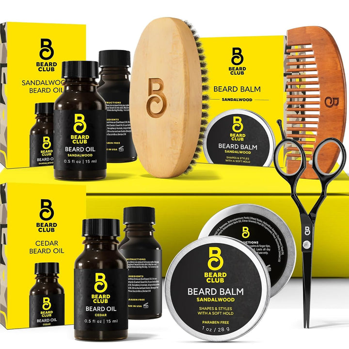 Kit para el cuidado de la barba de The Beard Club para hombres - Ki...