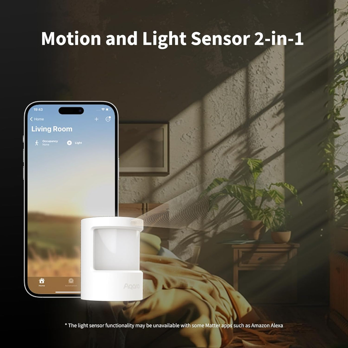 Aqara Sensor de movimiento y luz P2 detector de movimiento