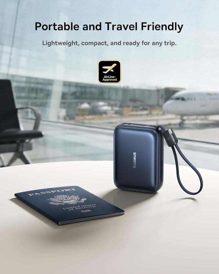 Baseus PicoGo AC22 Mini Power Bank, 20000mAh 45W PD Portable Charge...