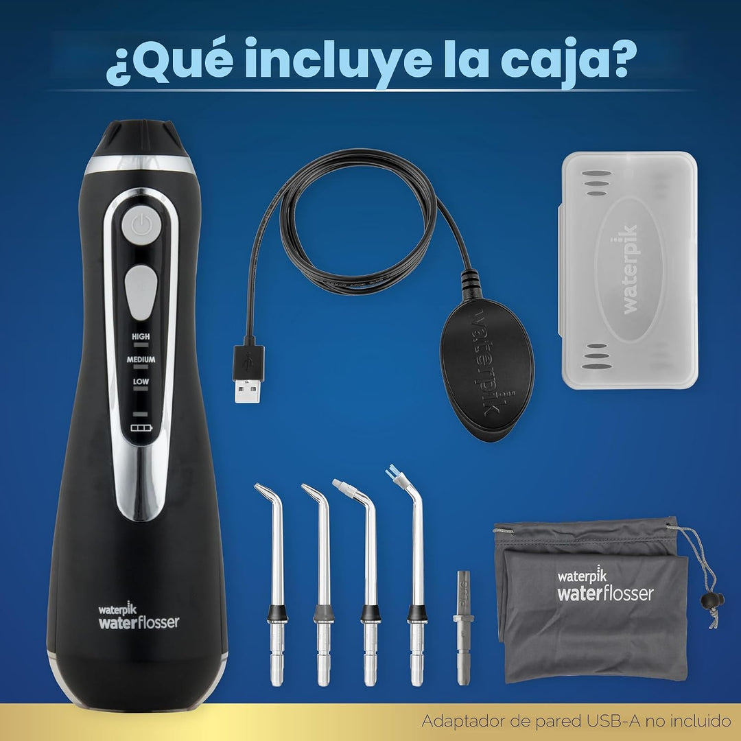 Waterpik Irrigador dental inalámbrico Advanced 2.0 para dientes, en...