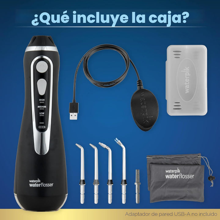 Waterpik Irrigador dental inalámbrico Advanced 2.0 para dientes, en...