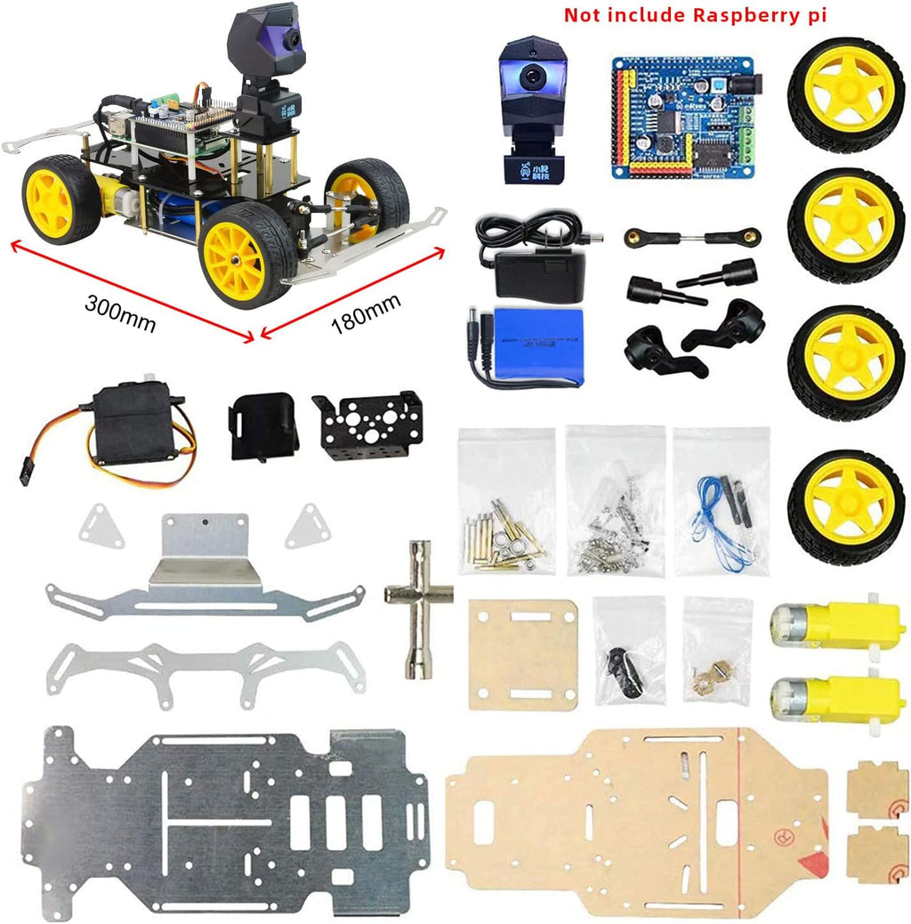Donkey - Kit de iniciación de automóvil de código abierto para automóviles de pequeña escala Raspberry Pi (sin Raspberry Pi)