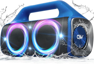 OYW Altavoz Bluetooth impermeable IPX67: 80 W (pico) Altavoces inal...