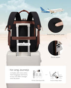LOVEVOOK Mochila para laptop para mujer, mochila de viaje de trabaj...