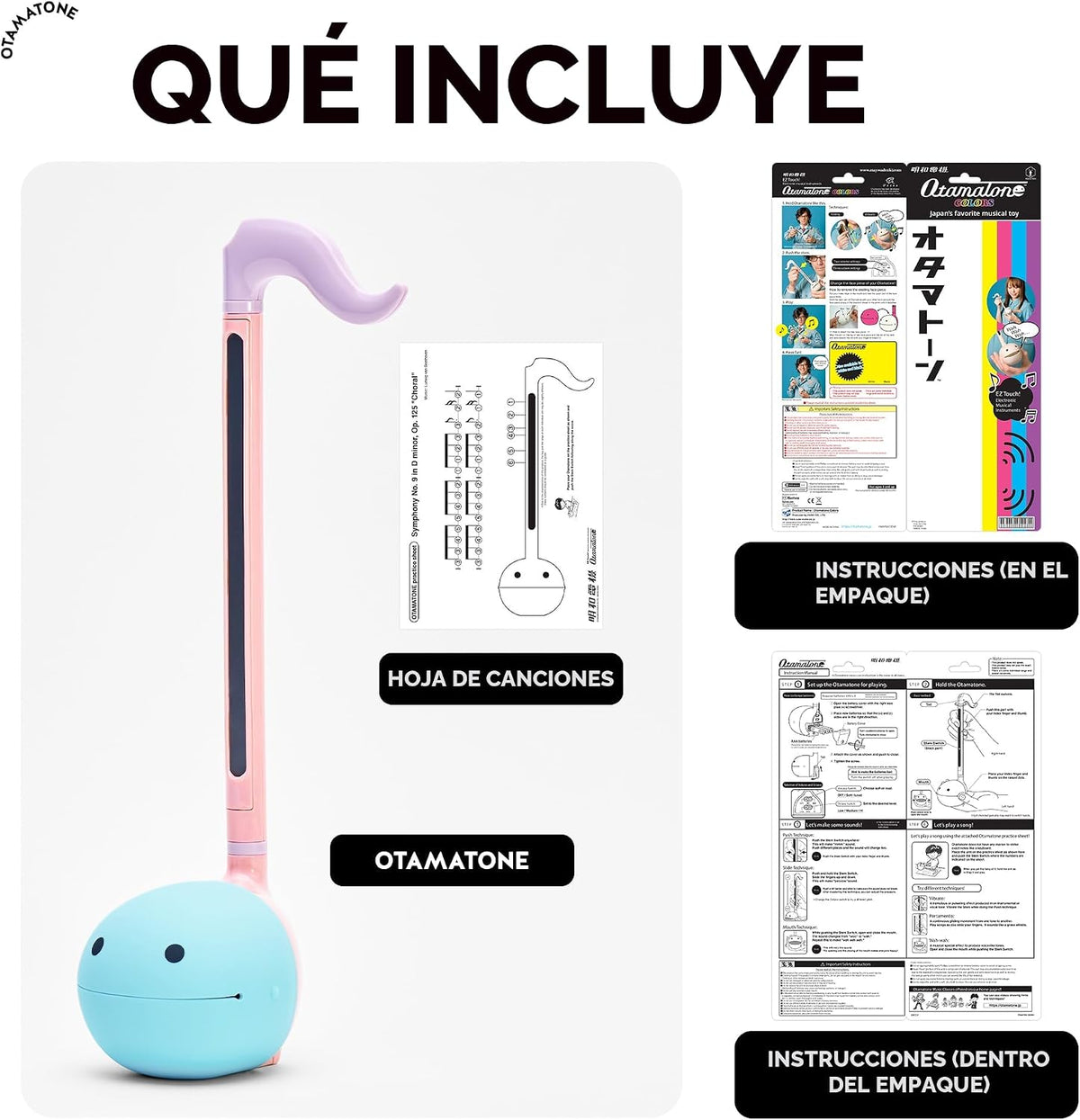 Otamatone instrumento musical sintetizador electrónico japonés - Unicorn