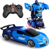 AONEPTR Carro de control remoto, transformación con un clic en robo...
