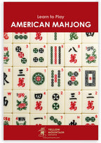Juego de Mahjong Americano de Yellow Mountain Imports, Azul Calico con Estuche Blando Floral Azul - Estante todo en uno con Empujadores, Monedas de Puntuación Wright Patterson, Dados y Indicador de