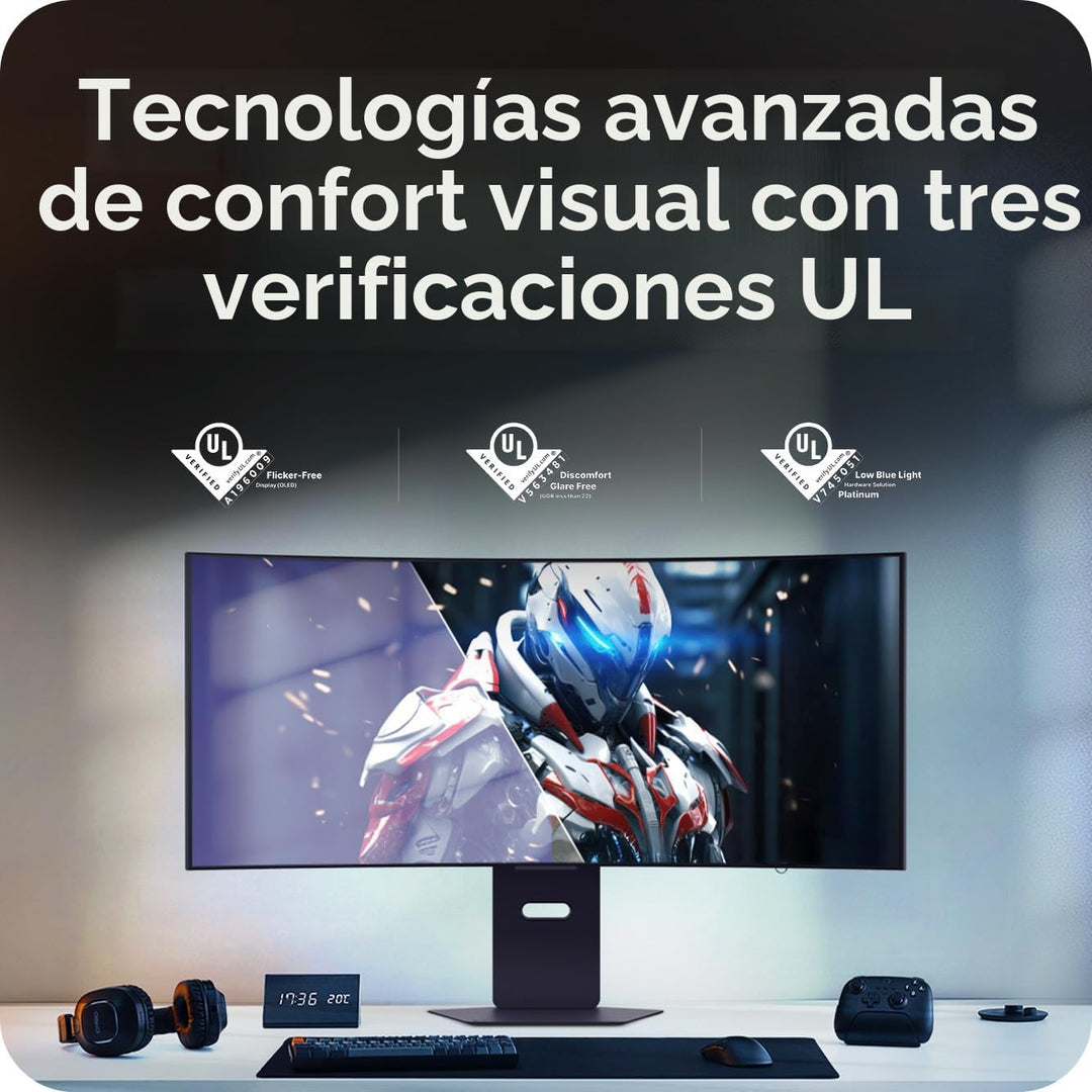 LG Ultragear 39GX900A-B 39\u201D OLED Monitor Curvo WQHD para Video...