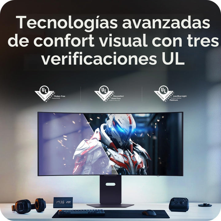LG Ultragear 39GX900A-B 39\u201D OLED Monitor Curvo WQHD para Video...