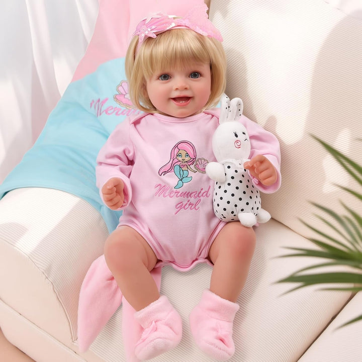 BABESIDE Muñecas de bebé Reborn realistas de 20 pulgadas para niñas...