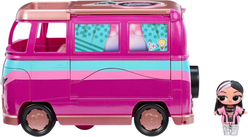 LOL Surprise Music Festival Tour Bus - Juego 5 en 1, muñeca exclusiva incluida, gran regalo para niños a partir de 4 años