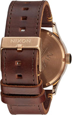 Nixon A105 Sentry 1.654 in Reloj de movimiento de cuarzo de acero inoxidable para hombre