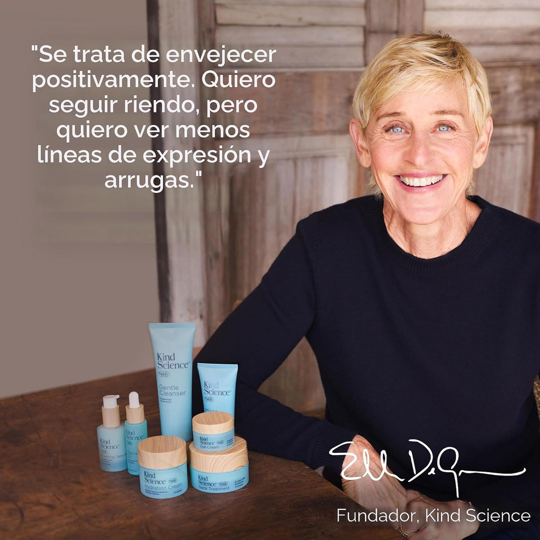 Kind Science Crema hidratante facial para mujeres, antienvejecimien...