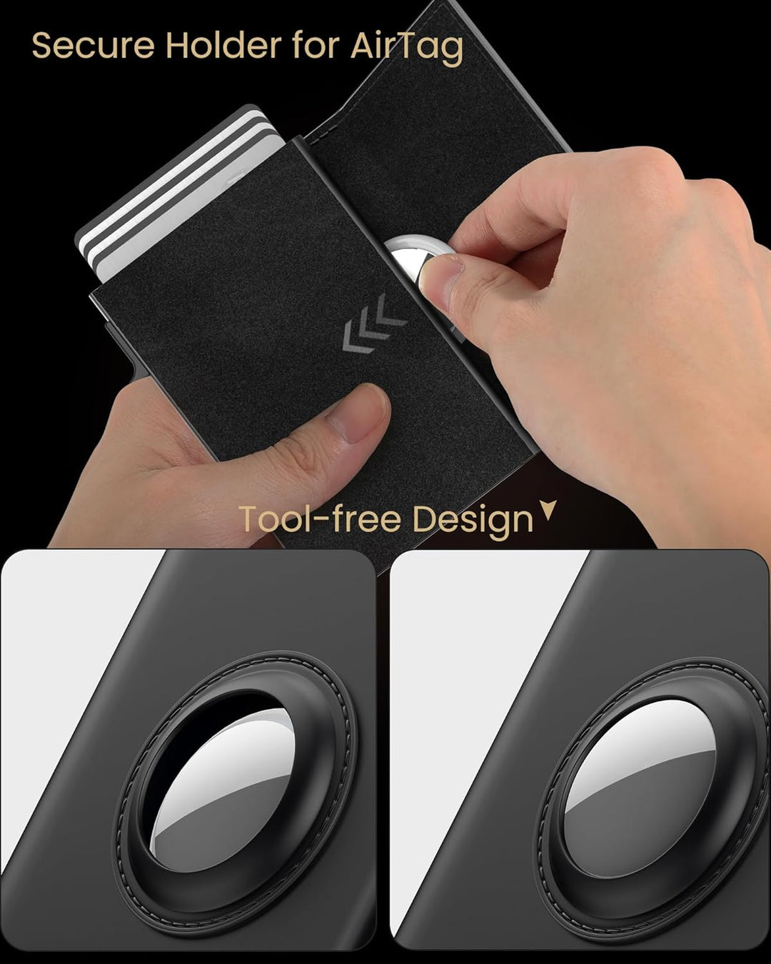 typecase Billetera para Hombre con Soporte para Tarjetas para AirTa...
