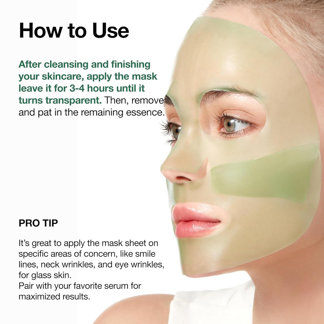 ANUA Heartleaf 70 Mascarilla de Colágeno Suavizante, Mascarilla Fac...