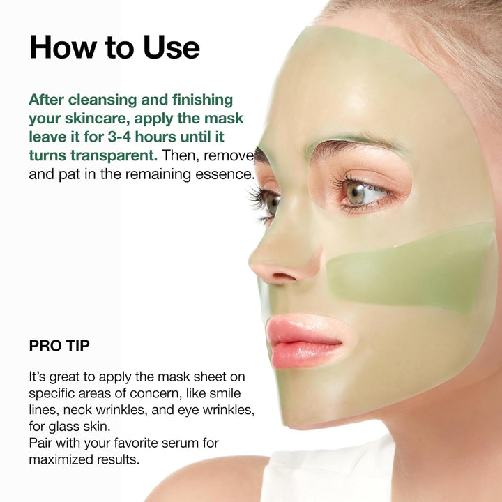 ANUA Heartleaf 70 Mascarilla de Colágeno Suavizante, Mascarilla Fac...