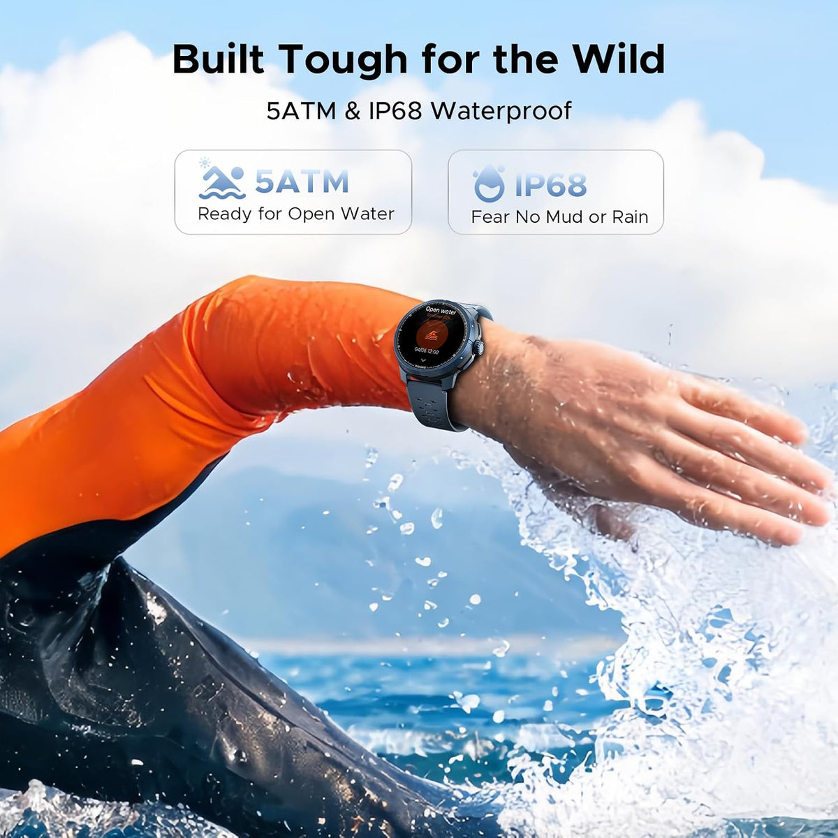 ANYMOVING M1PRO Reloj inteligente, GPS de doble banda y