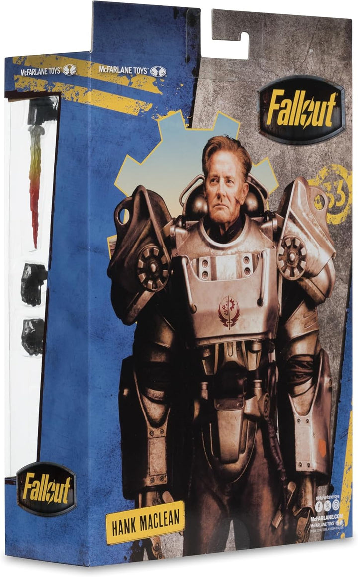 McFarlane Toys - Figura de acción de lujo Fallout Hank MacLean de 7...