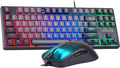 CHONCHOW TKL - Combo de teclado y mouse para juegos, juego RGB con cable