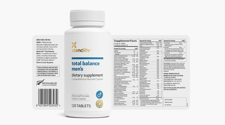 Xtendlife Total Balance Multivitamínico para hombre para la salud i...