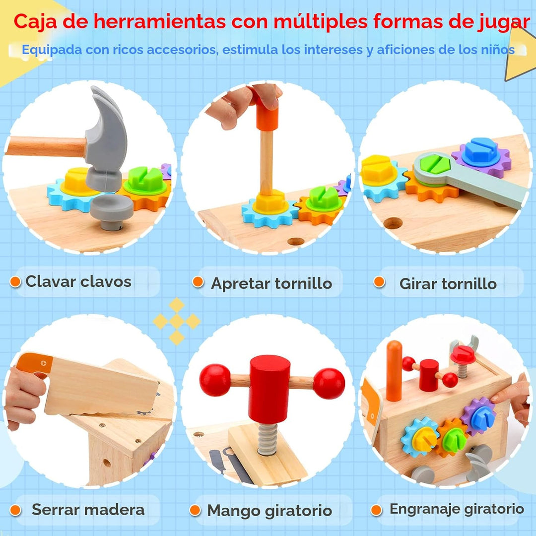 Juego de herramientas para niños 29 piezas de herramientas