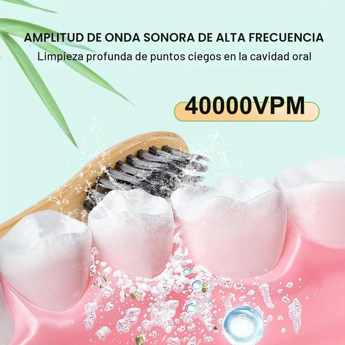 Cepillo de dientes eléctrico Sonic Bamboo para adultos
