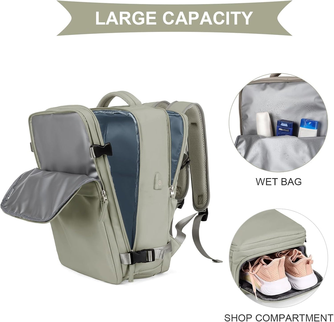 Mochila de Mano Coowoz para Mujeres y Hombres, Mochila de Viaje, Mo...