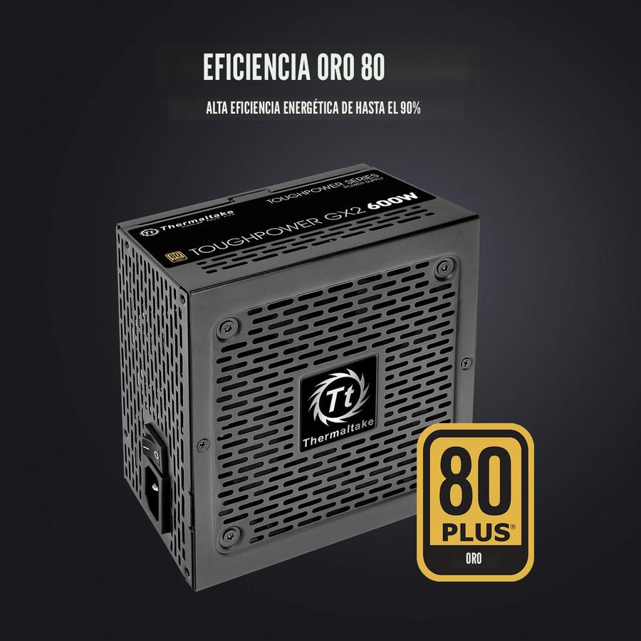 Thermaltake Toughpower GX2 80+ Gold 600W SLI\/Crossfire Ready Fuent...