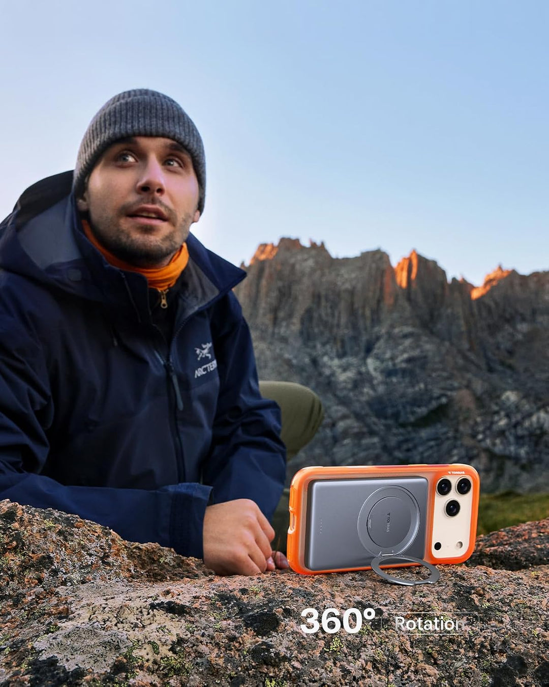 TORRAS Ostand MiniMag Power Bank, 5,000mAh Batería Externa Magnétic...