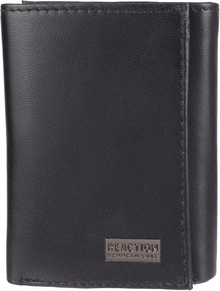 Kenneth Cole - Billetera para hombre de cuero RFID, diseño delgado...
