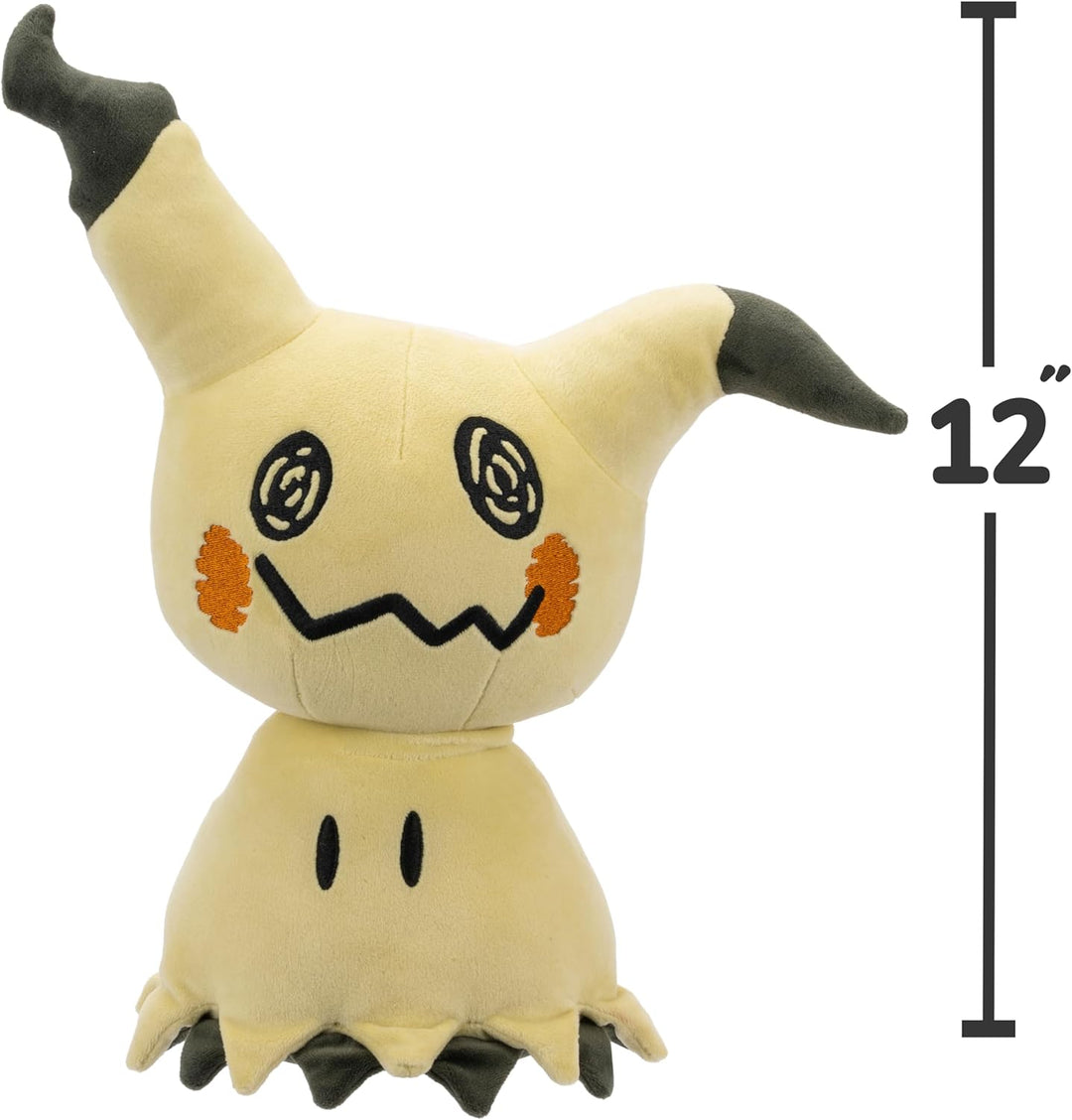 Pokemon Mimikyu - Peluche suave de 12 pulgadas con detalles auténticos