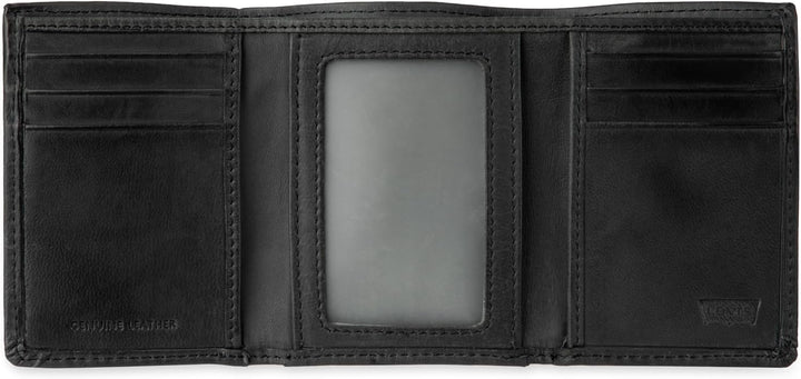 Levi's Billetera triple RFID para hombre, elegante y delgada, i...