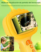 Cámara Boroscopio Serpiente con Luz para Niños, Juguetes STEM Educativos al Aire Libre, Regalos de Ciencia para Niño de 5 Años, Actividades de Campamento en la Naturaleza, Mejor Regalo de Cumpleaños