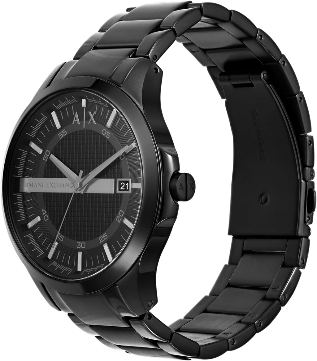 A|X ARMANI EXCHANGE - Reloj de cuarzo para hombre, de acero inoxidable, de vestir