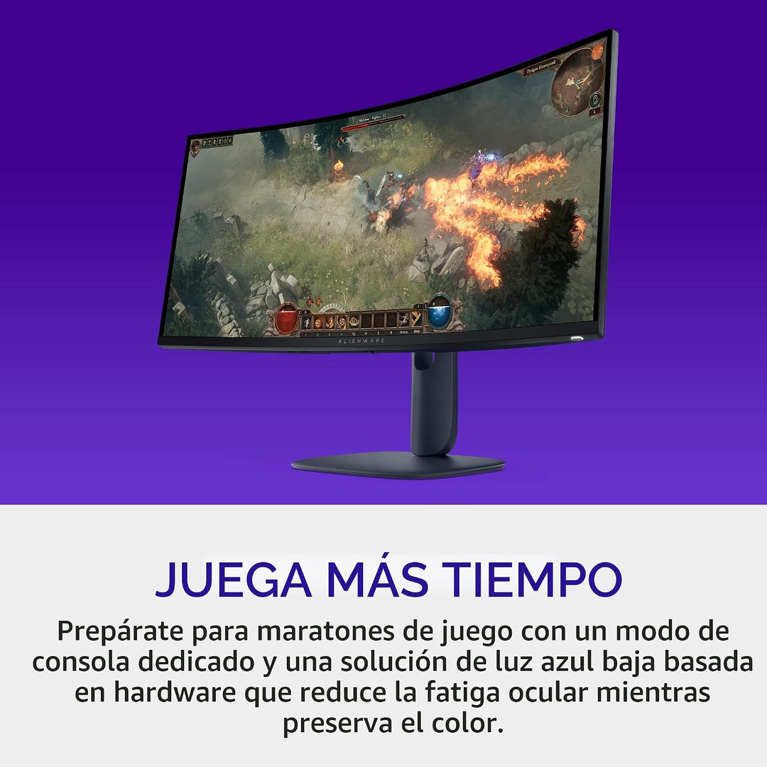 Monitor gaming curvo Alienware de 34 pulgadas \u2013 AW3425DWM - Pa...